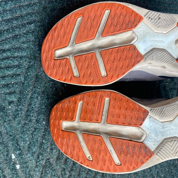 On Running Women’s Athletic Shoes with Red/Orange Accents - Picture 10 of 11